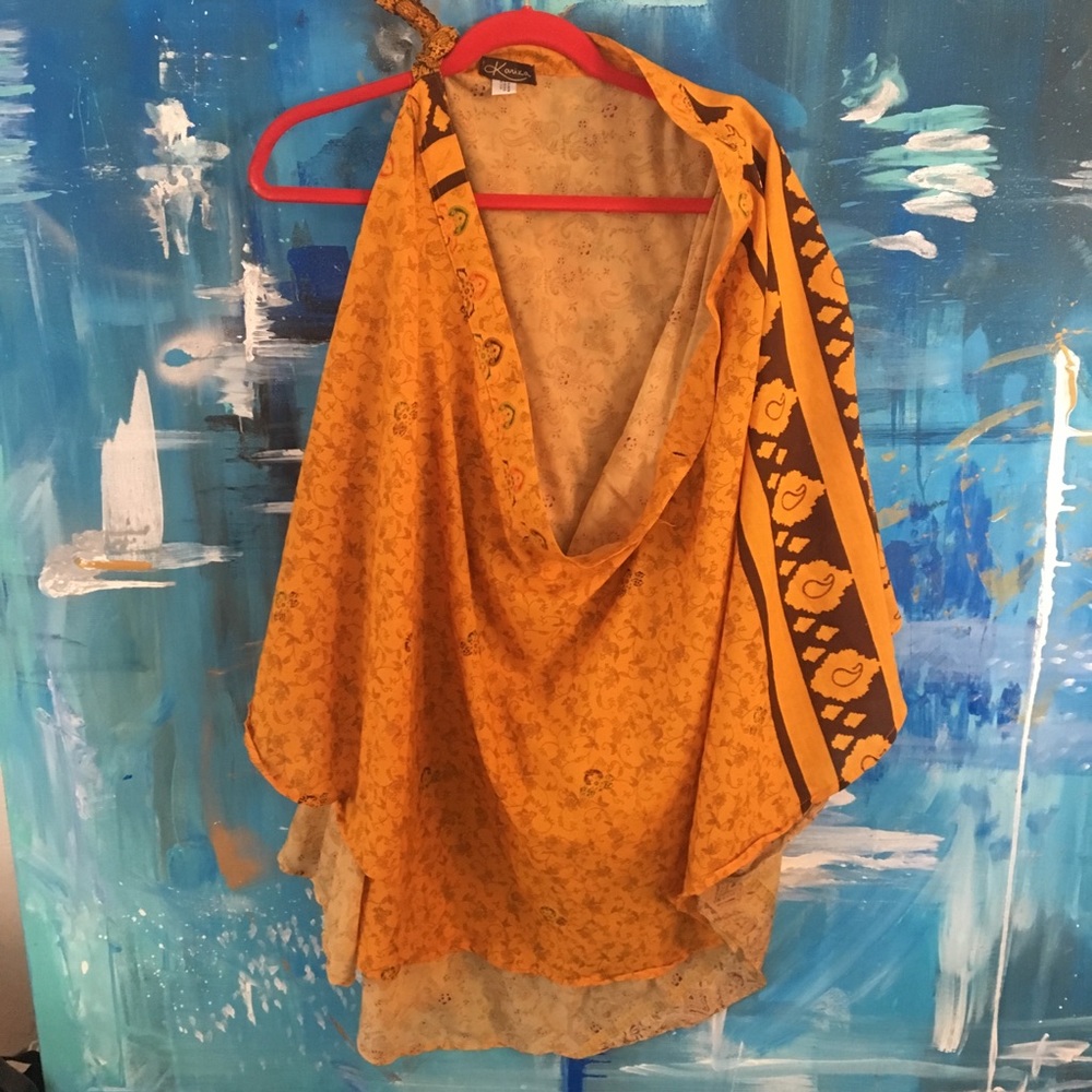 Kariza sari dress wrap